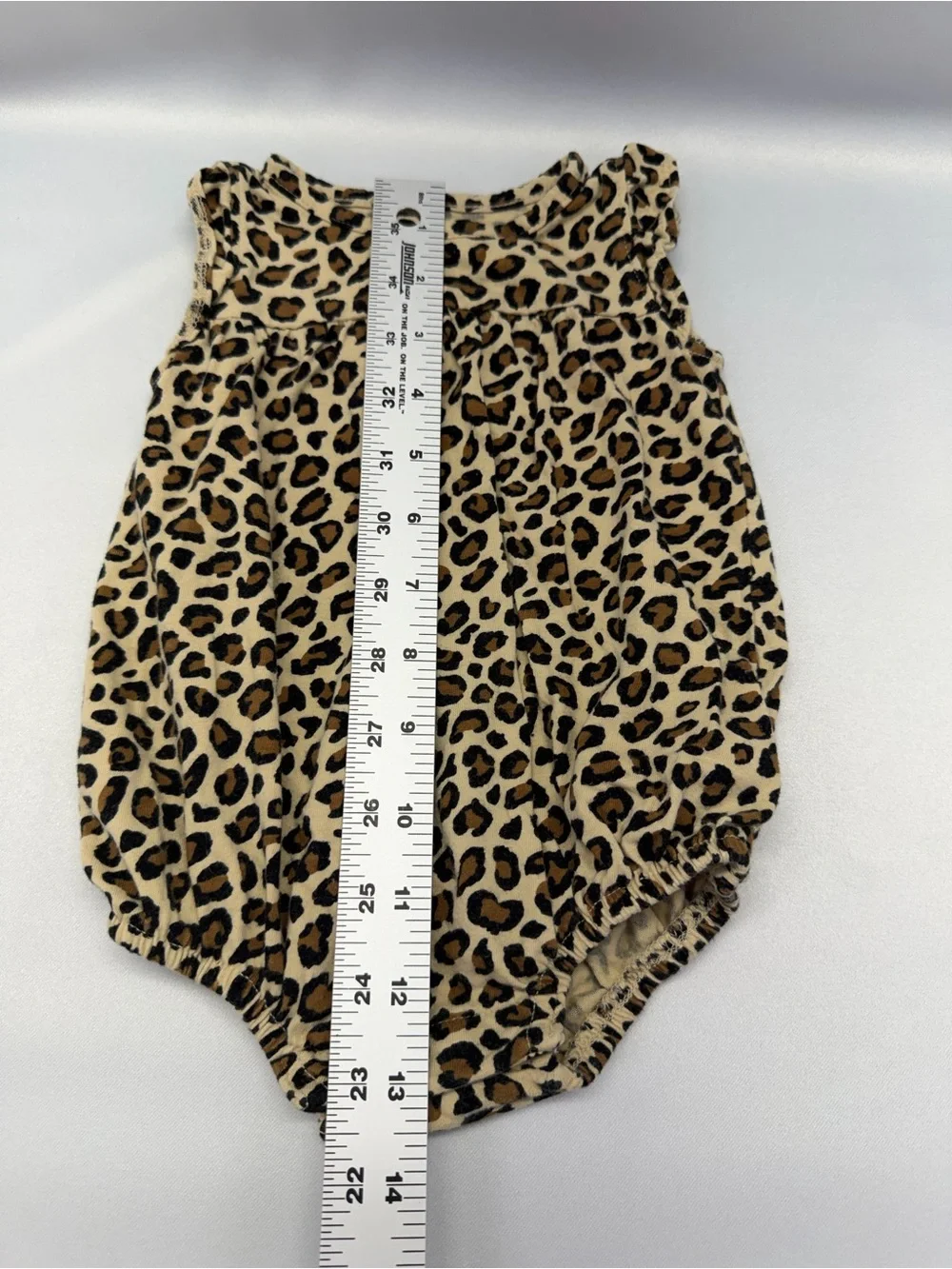 Old Navy Baby Girl Leopard Romper | GUC | 3–6M